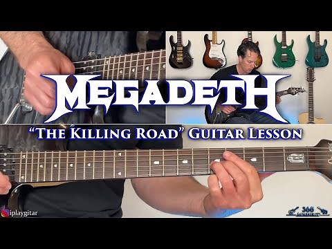 Megadeth - The Killing Road Guitar Lesson