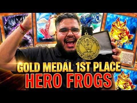 Hero Frog Deck UNDEFEATED?! 🐸🥇 Antonio’s Winning List! 1st Place Gold Medal Deck Profile!