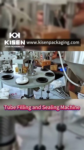 The Ultimate Tube Sealing & Crimping Machine.#tubefillingsealingmachine #crimpingmachine