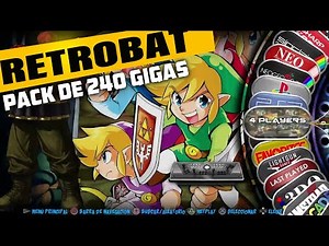 RETROBAT! EMULATOR PACK (240 GB) #retrogaming