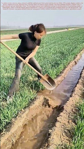 Water Wisdom: How Farmers Master Field Irrigation