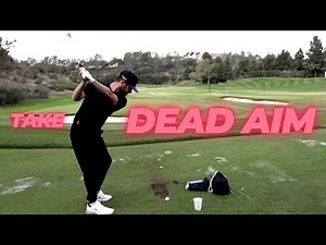 How To Aim The Golf Club Perfectly Every Time & Build A Repetitive Routine | TrottieGolf