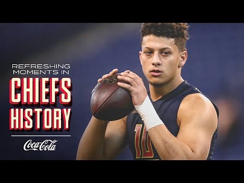 Chiefs Select Patrick Mahomes in 2017 NFL Draft | Refreshing Moments in Chiefs History