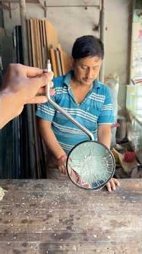 How to fix a broken motorcycle mirror.|| Amazing skills 😮😱 #foryou