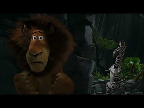 Madagascar - Marty trying to help Alex