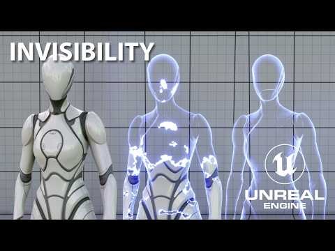 Unreal Engine 5.7 - Invisibility Effect - Tutorial