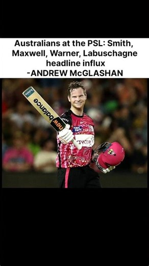 😳 Steve Smith, Glenn Maxwell & David Warner in PSL?! Game Changed! 🚨