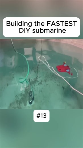 Building the FASTEST DIY submarine