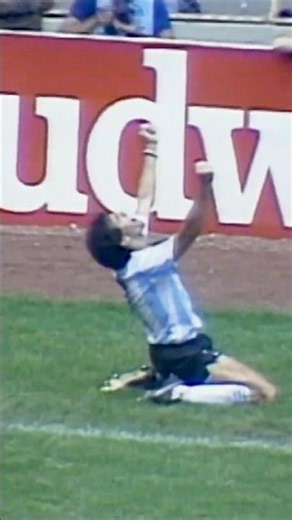 Ultimate Drama: Burruchaga's 1986 Winner! #shorts #burruchaga #argentina