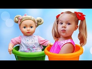 2.3M views · 37K reactions | Diana Pretend Play Babysitting Cry Baby Dolls - Nursery Playset Girl Toys | Children playing ground | Facebook