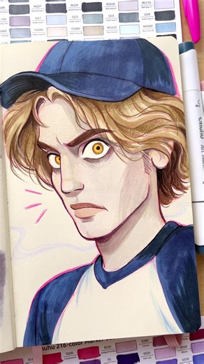 Jasper Hale Twilight Fan Art Creation Process