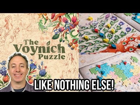 The Voynich Puzzle Board Game Review