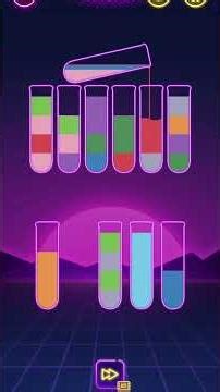 water sort tic tac toc game | water game|💦💧🥵 🎯#gaming #youtubeshorts#shortsfeed #shortvideo #games