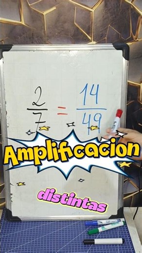 🧠 El truco MÁS FÁCIL para la amplificación de fracciones