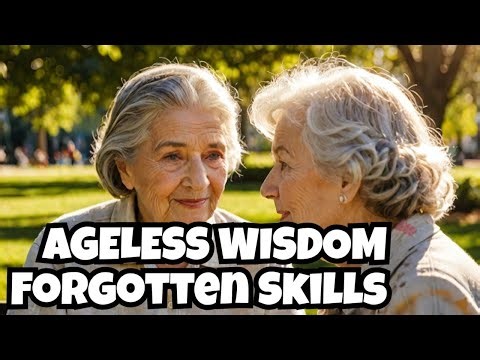 Forgotten Skills: Senior Wisdom for Today’s World
