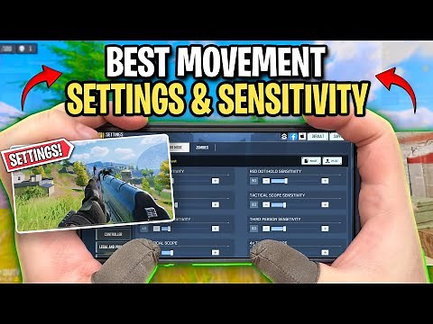 10 Best Settings For FAST Movement & Reaction in Battle Royale! | CODM BR Tips & Tricks (Cod Mobile)