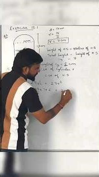 📦 Surface Areas & Volumes | Ex 12.1 Q2 | Class 10 Maths | Quick Formula Trick 🔥