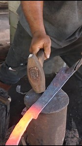 Making handle machete #lifeskillsdn #blacksmith #machete #handlemachete #reelsfb | LifeSkills DN