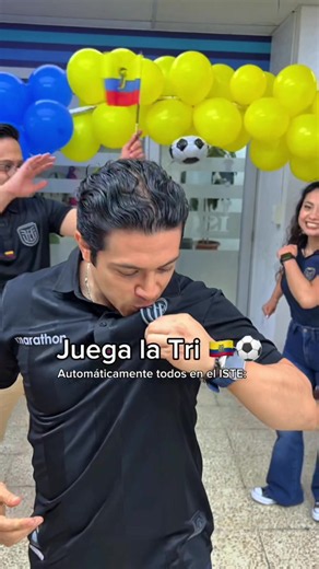 🇪🇨⚽ Hoy juega La Tri y en el ISTE se activa el modo hinchada. Desde donde estemos, alentemos con orgullo a nuestra Selección y dejemos el corazón en cada jugada. ¡Vamos, Ecuador! 💛💙❤️🙌 #yosoyiste #estudiadiferente #iste2026