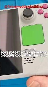 eXtremeRate Steam Deck shell replacement #extremerate #modding #steamdeck