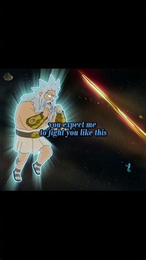 Rick fights a god in space #rickandmortyedit #rickandmortyclips #ricksanchez #zeus