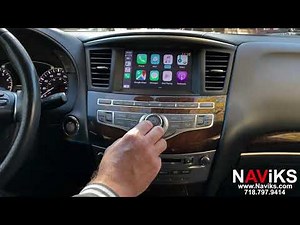 2014 - 2016 Infiniti QX60 Apple CarPlay +Android Auto (Wired & Wireless) + USB Media
