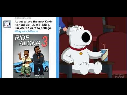 Family guy:brian's racist tweet