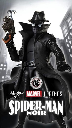 NEW Marvel Legends Spider-Man Noir #spiderman #spidermannoir #spidernoir