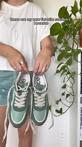 "I’m about to wear these everywhere with everything - the new Maren sneaker from earth shoes 👟🌱" @acteevism #hereonearth Link below to shop https://earthshoes.com/collections/maren-casual-lace-up-sneakers | Earth Shoes