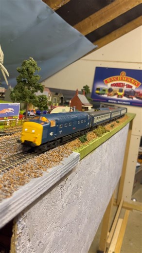 Class 55 Deltic #train #modeltrains #railway #railwaytrack #trainspotting