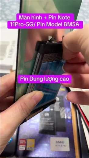 Pin BM5A/Màn hình Redmi Note 11 Pro #smartphone #mobile #suachuadienthoai #0868480222