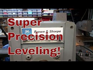 Super Precision Level! Brown and Sharpe Surface Grinder