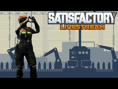 Putting Up More Walls on the Smart Plating Factory! | Satisfactory Stream