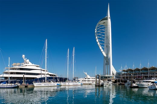 Spinnaker Tower named one of the best tourism attractions in the UK