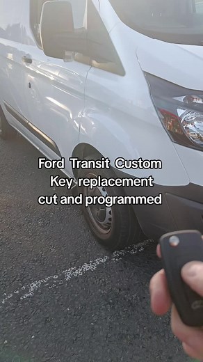 Ford Transit Custom Key Replacement and Programming