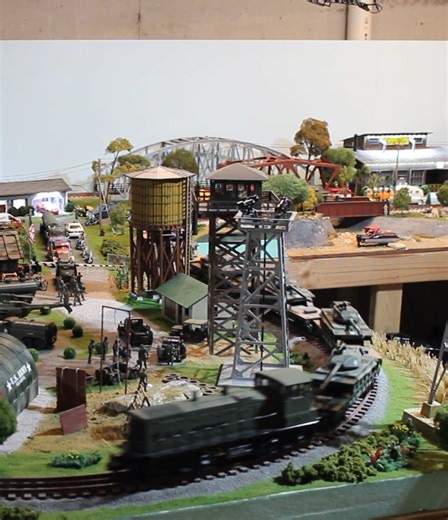 O gauge Army train! #ogauge #modeltrains #armytrain #trainlayout | Model Trains