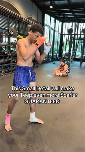 Use This Drill to Make Your Muay Thai Teep Scary & Painful