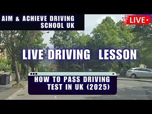 Live UK Driving Lesson | Test Route Practice & Tips