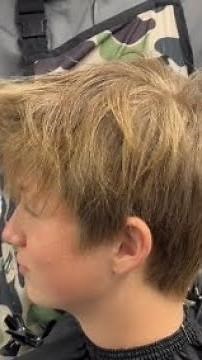 Boys, this is your sign to get a buzzcut [22L13B]