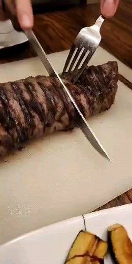 Muley backstrap stuffed with vanilla blueberry goat cheese. Seared on the stove and finished in the oven... garlic quinoa and roasted zukes drizzled in balsamic glaze...oooo yaas. | Kostella Taxidermy
