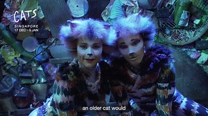 Watch the high-energy mischievous duo showcase their slick and polished moves in this dance through musical. #CATSingapore opens next month: https://www.marinabaysands.com/entertainment/shows/cats.html | BASE Entertainment Asia