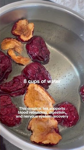 Rebuilding After Birth: Uterine toning, healing red jujube tea.