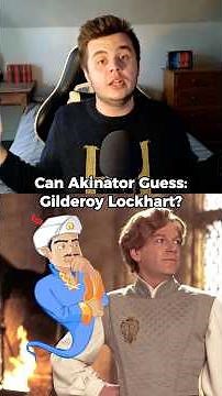 Can Akinator Guess Gilderoy Lockhart in 20 Questions? 🤔⚡