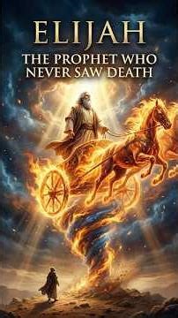 ELIJAH, the Prophet of Fire who never Died#ProphetElijah #ChariotOfFire #Bible #MiraclesOfGod