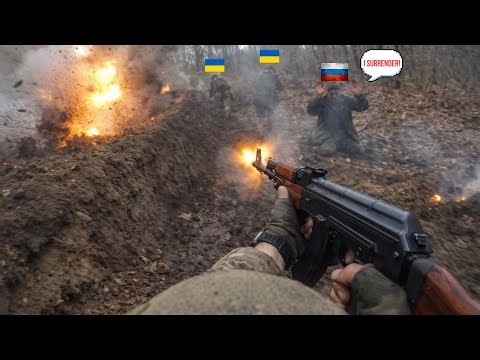 War in Ukraine | Eastern Front: Assault Unit in Action | GoPro Footage