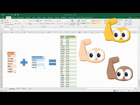 Create a Cartesian or Cross Join with Power Query