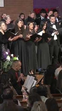 Christ Emmanuel's Glorious Return: Choir Sings Glory Descends #shorts
