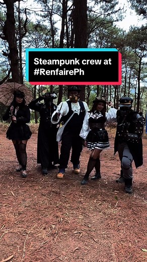 Met some fellow #SteamPunk people at #RenfairePh @Ren Faire PH #Foryoupage #foryou #Baguio #LearnItOntiktok #Eduwow