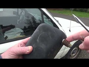 Replacing 1991 #Toyota #Pickup side mirror