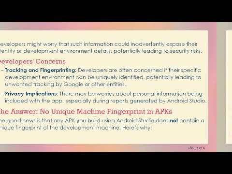 Does Android Studio Include Build Machine Info in APKs? Here’s What You Need to Know